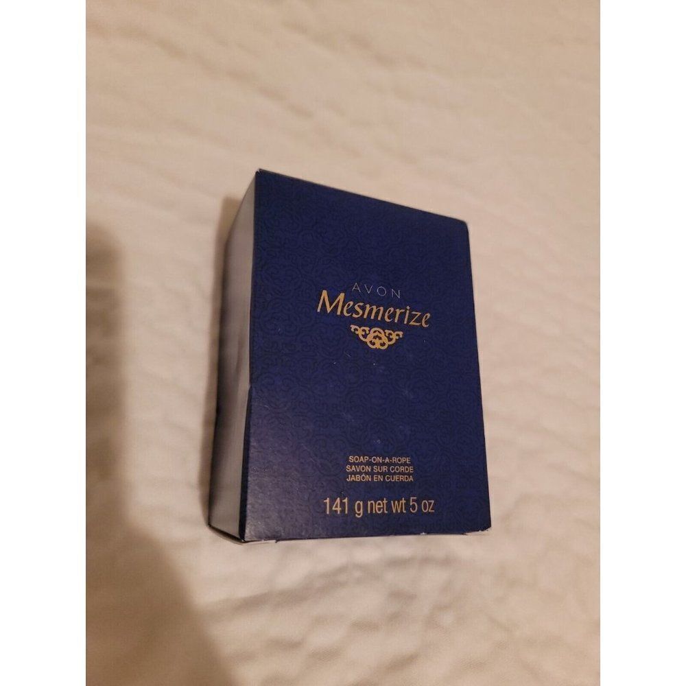 Avon Mesmerize Men's Soap On-m A Rope (Discontinued) New Factory Sealed